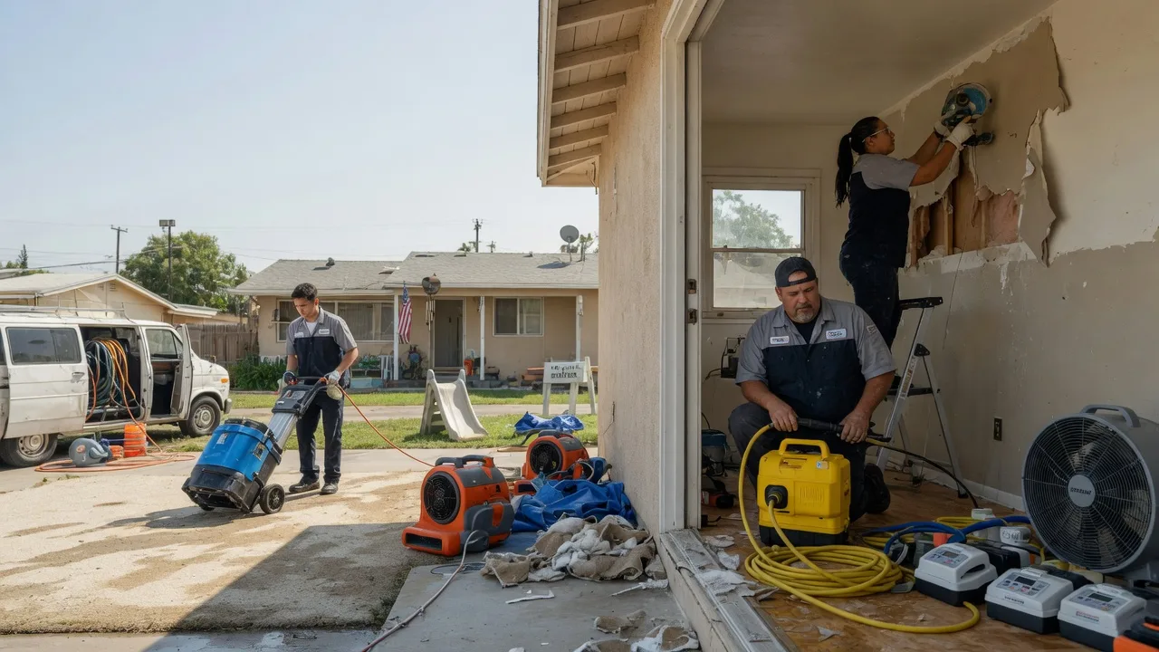 Water Damage Restoration in Fate, TX near me